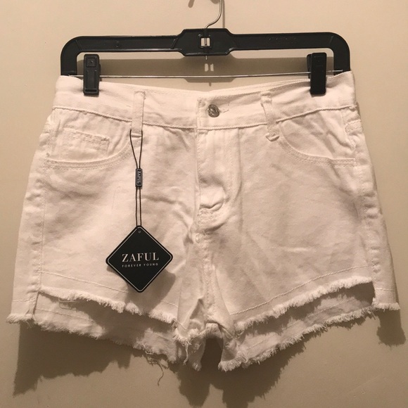 zaful jean shorts